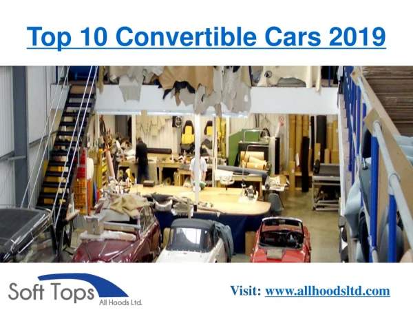 Top 10 convertible cars 2019