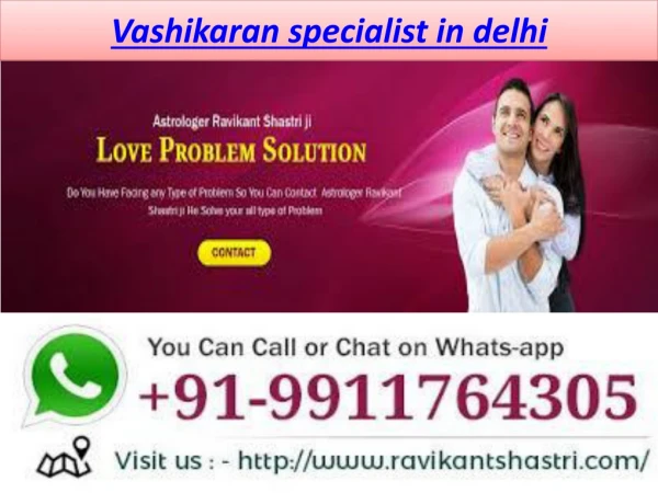 Vashikaran specialist in delhi