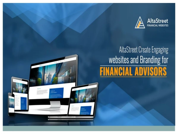 Get Professional Website Design for Financial Advisors at AltaStreet