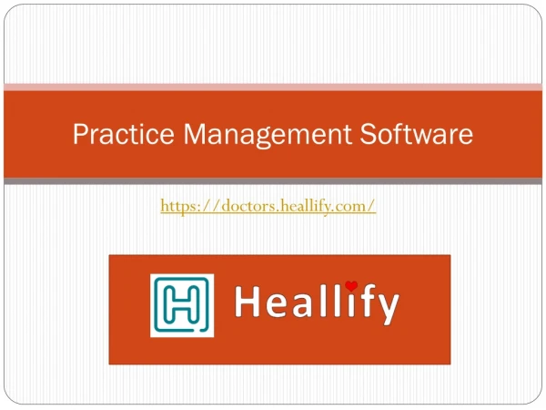 Practice Management software for doctors | Manage patients and clinic
