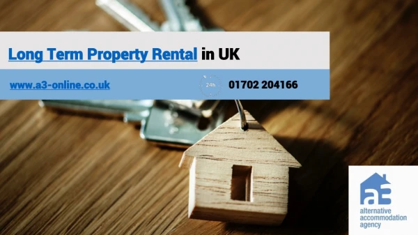 Long Term Property Rental in UK - A3 Online