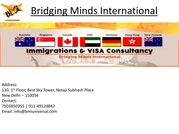 Best Immigration & Visa Consultants in NSP