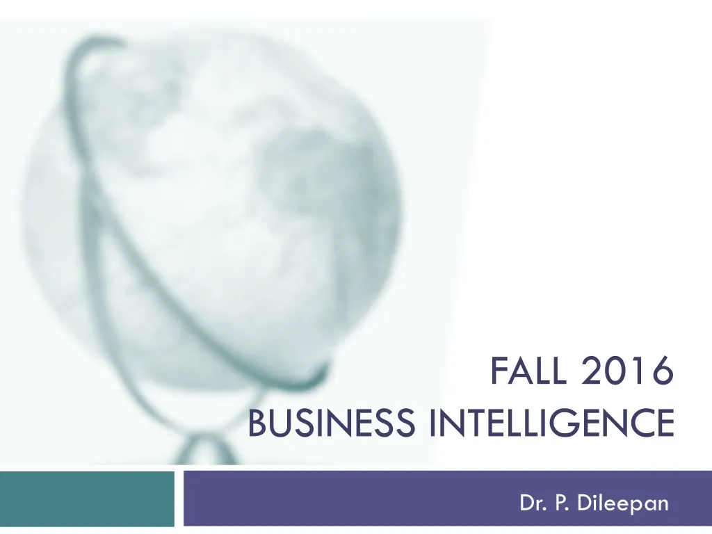 fall 2016 business intelligence