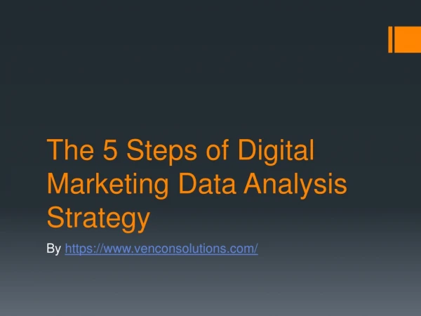 The 5 Steps of Digital Marketing Data Analysis Strategy