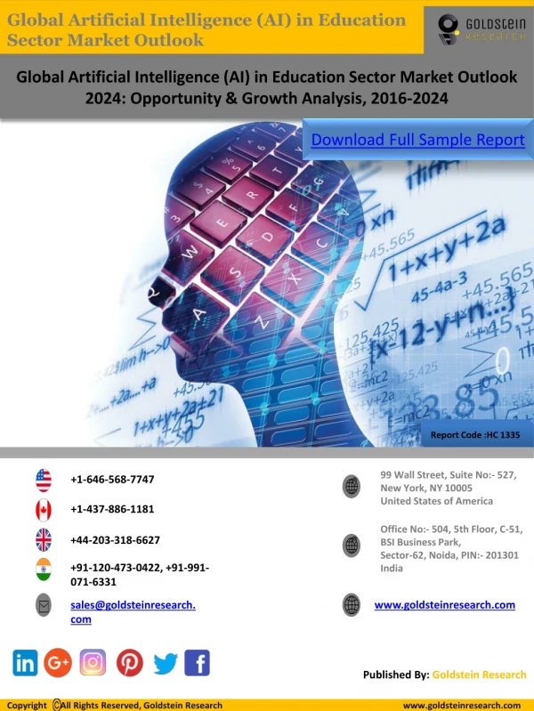 Artificial Intelligence in Education Sector Market Analysis