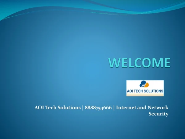 Network Security Call: 8888754666 | AOI Tech Solutions