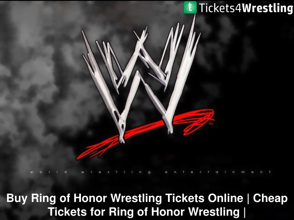 buy ring of honor wrestling tickets online cheap