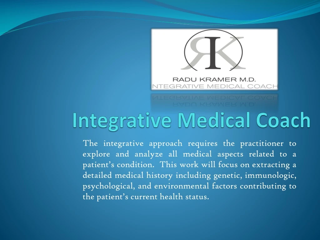 integrative medical coach