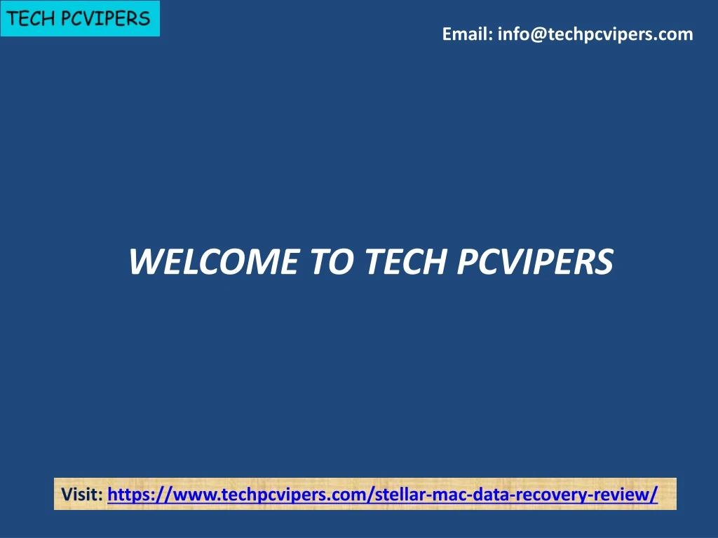email info@techpcvipers com