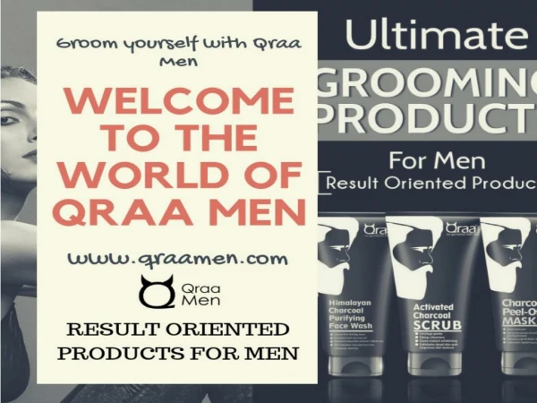 Qraa Men - Best supplier of men's grooming product. - www.qraamen.com