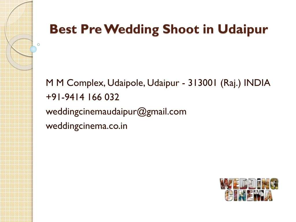 best pre wedding shoot in udaipur