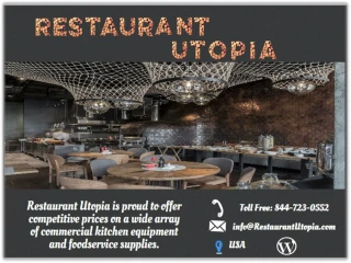 Commercial Restaurant Equipment - slide 1