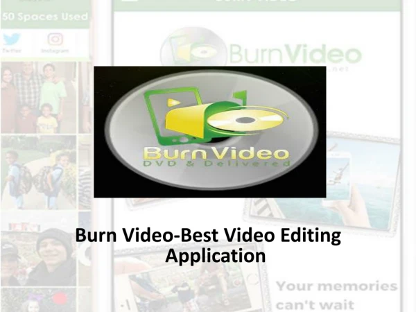 Burn Video-Best Video Editing App