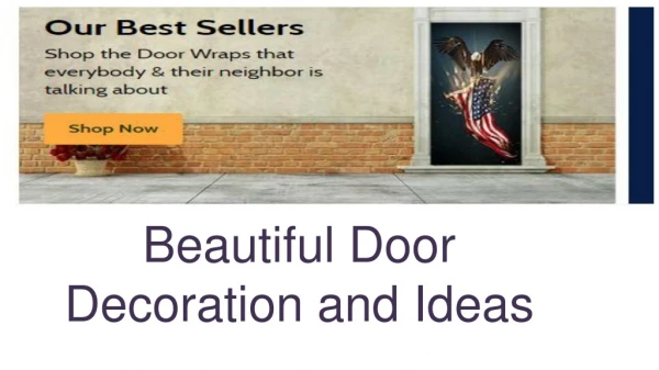 Your adoration for Christmas door covers