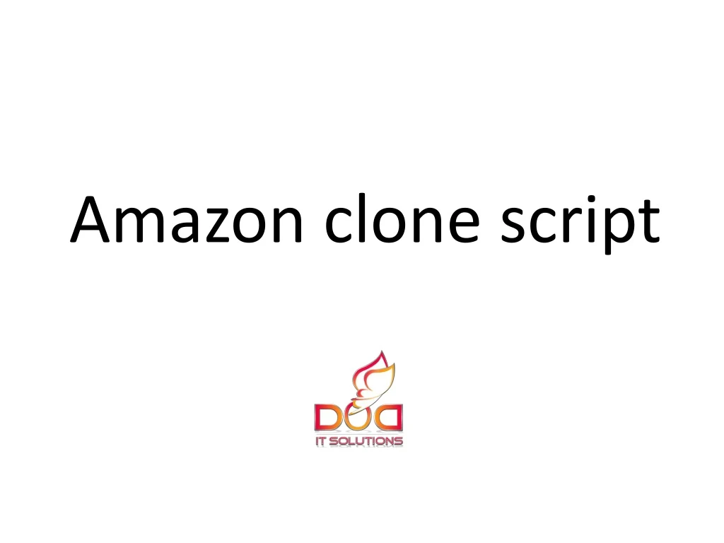 amazon clone script