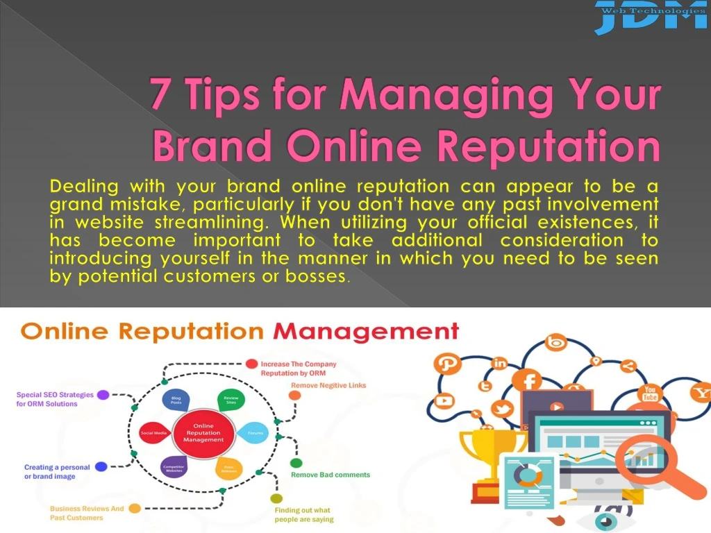 7 tips for managing your brand online reputation