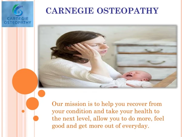 Osteopathic Doctor In Australia| Fascial Counterstrain Therapy