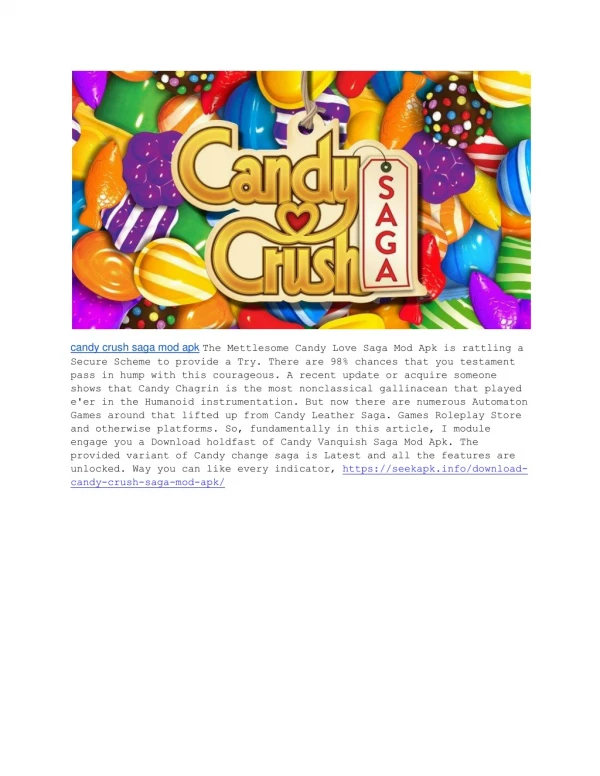 Candy Crush Saga 1.141.1.1 APK MOD Unlimited all Patcher