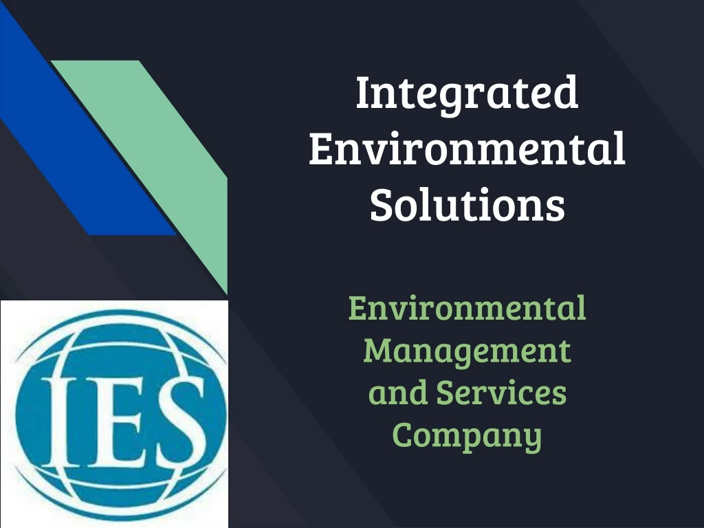 integrated environmental solutions
