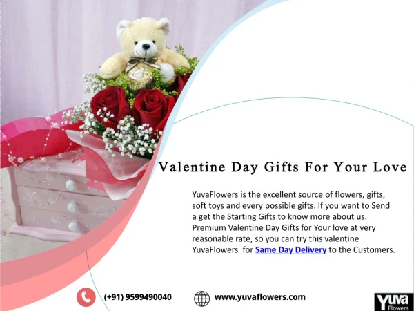 Valentine Day Gifts For Your Love