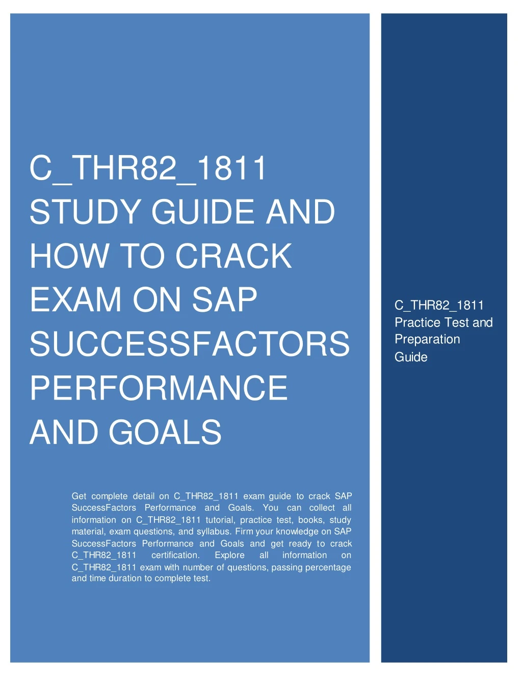 c thr82 1811 study guide and how to crack exam
