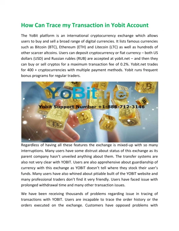 Get Reliable Assistance with Yobit Support