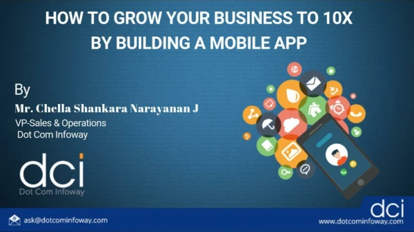 How to Grow Your Business to 10X by Building a Mobile App?