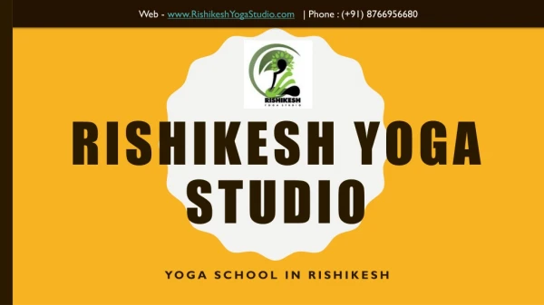 Yoga Teacher Training Rishikesh - Rishikesh Yoga Studio