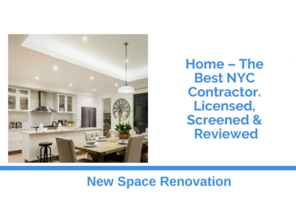 Best Home Remodeling Contractors in New York