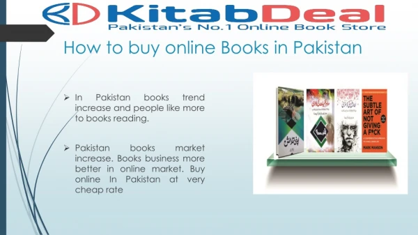 Buy online Books In Pakistan at cheap Price
