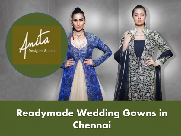 Readymade Wedding Gowns in Chennai