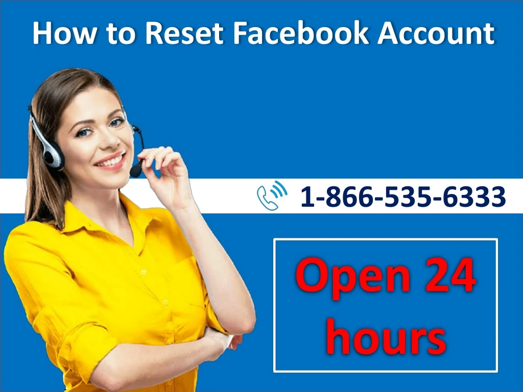 how to reset facebook account