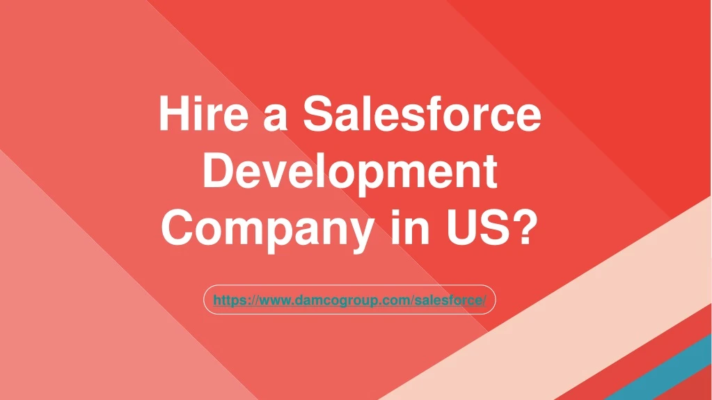 hire a salesforce development company in us