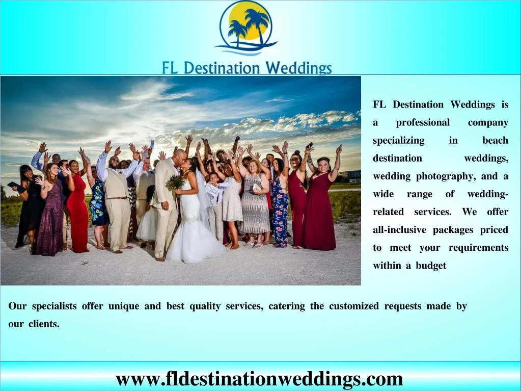 fl destination weddings is a specializing