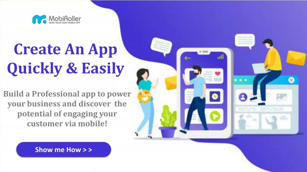 create an app quickly easily