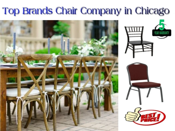 Top Brands Chair Company in Chicago