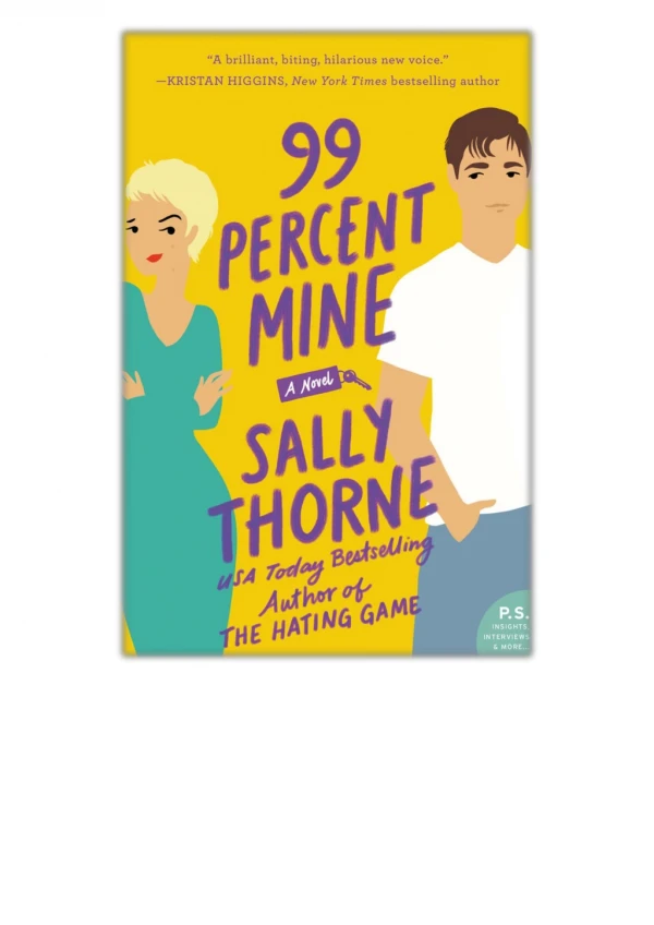 DOWNLOAD [PDF EPUB] 99 Percent Mine By Sally Thorne [EBOOK KINDLE]