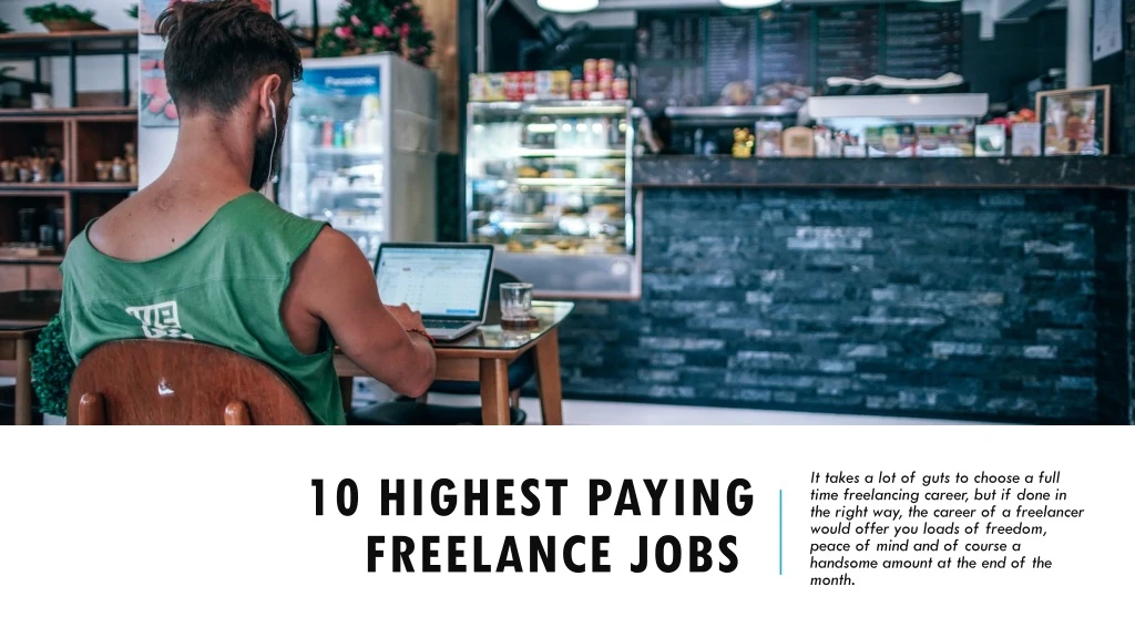 10 highest paying freelance jobs