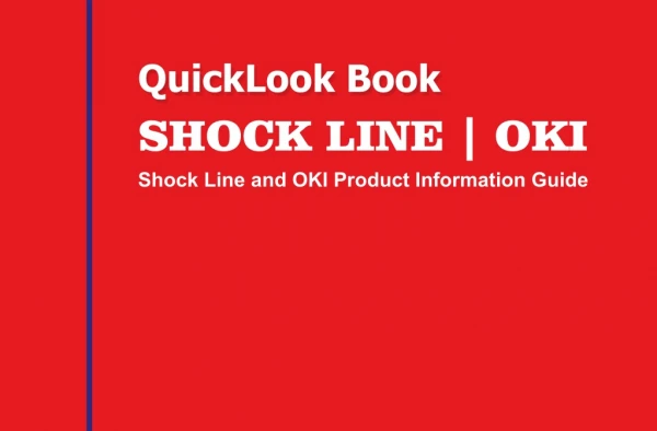 Shock Line and OKI Product Information Guide - Graphics One