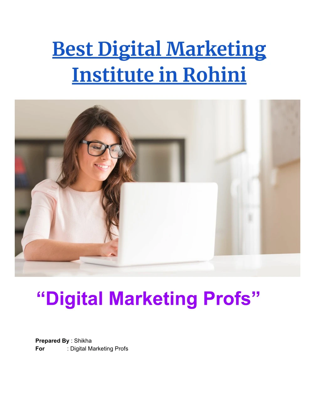 best digital marketing institute in rohini