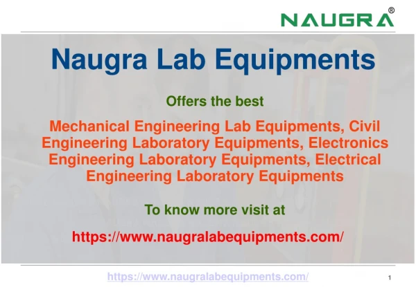 Mechanical Engineering Lab Equipments Manufacturers in India