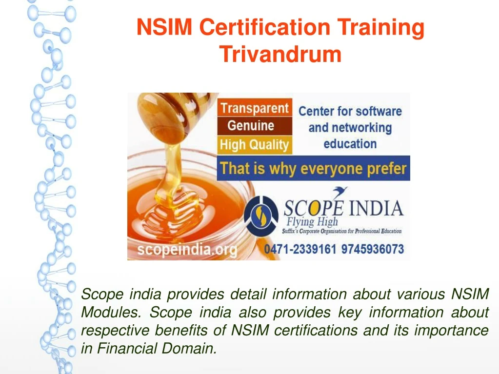 nsim certification training trivandrum