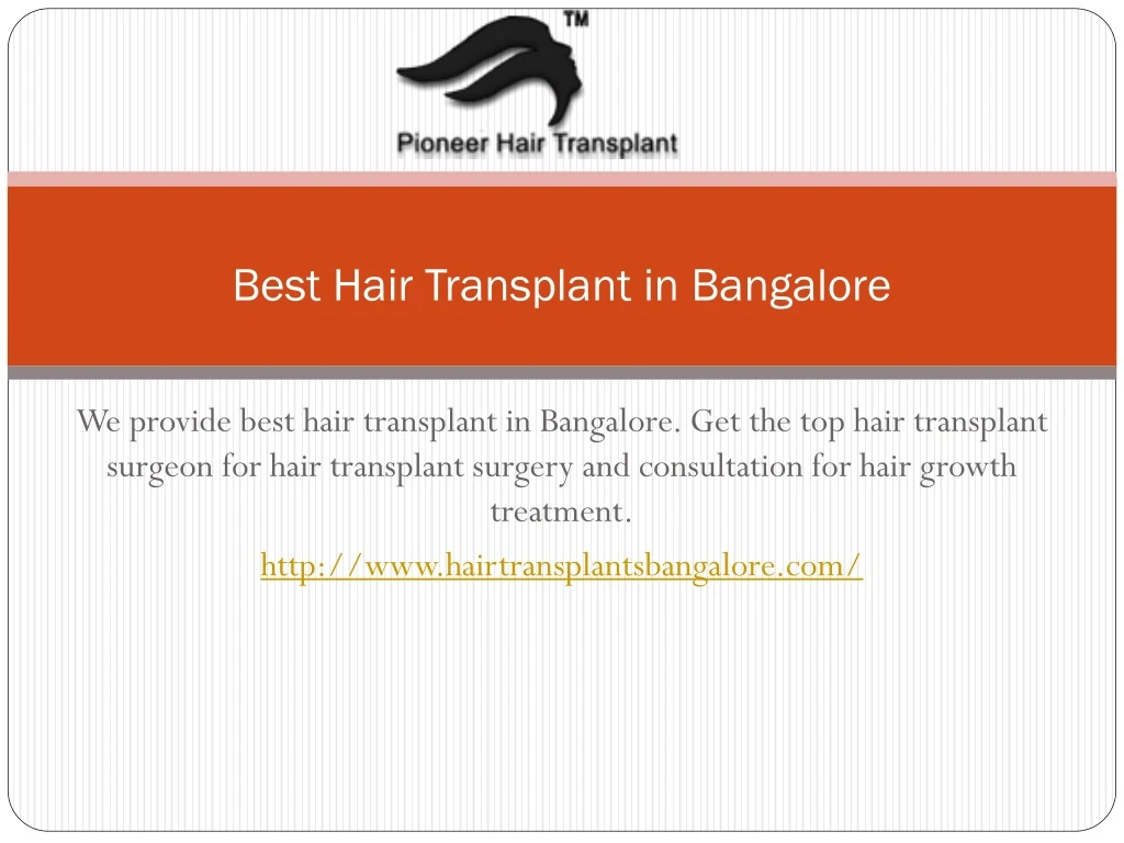 best hair transplant in bangalore