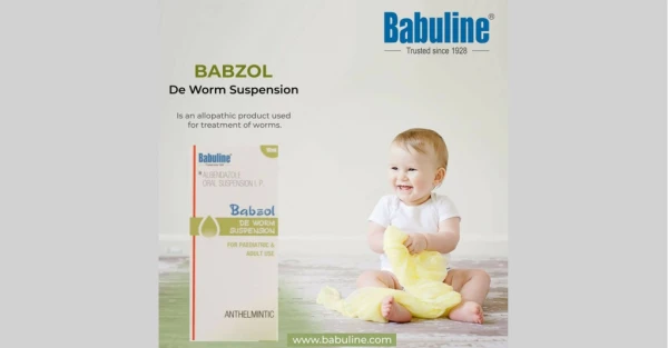 Allopathic product used for treatment of De worm Suspension by Babuline