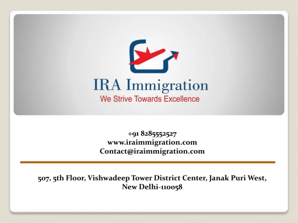 Providing the best solutions for all immigration requirements