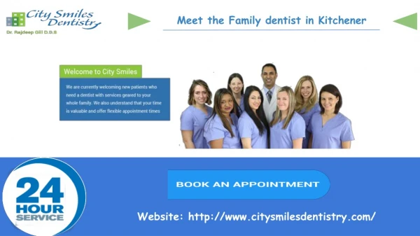Find the Dentist near google office Kitchener