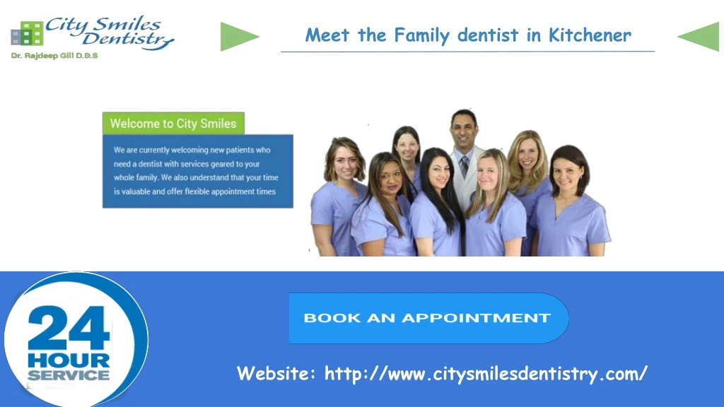 meet the family dentist in kitchener