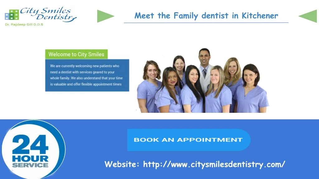 meet the family dentist in kitchener