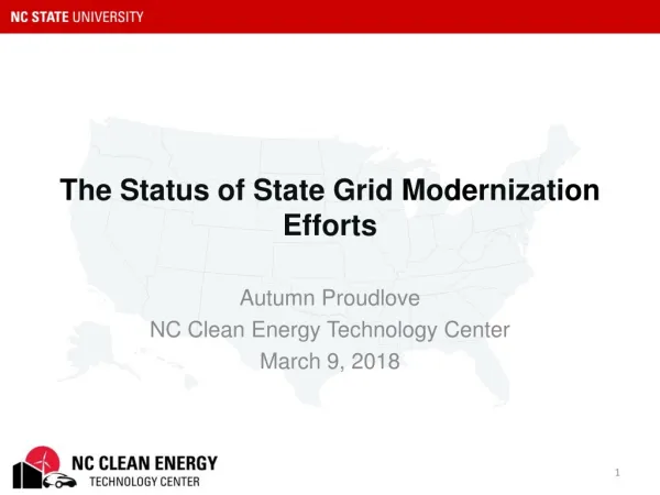 The Status of State Grid Modernization Efforts