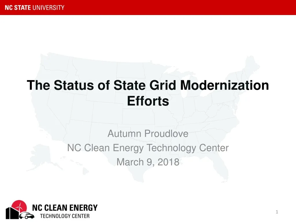 the status of state grid modernization efforts